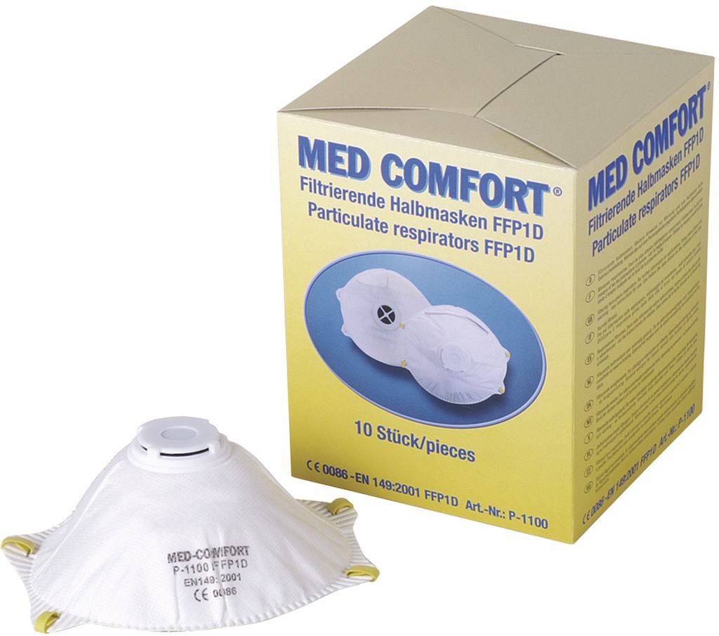 MED-COMFORT Filtrierende Halbmasken FFP1D