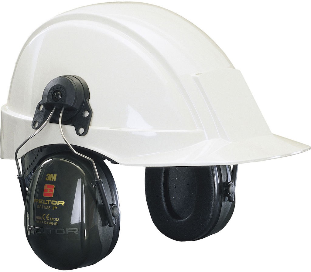 3M™ Peltor™ Optime™ II Kapselgehörschützer mit Helmbefestigung