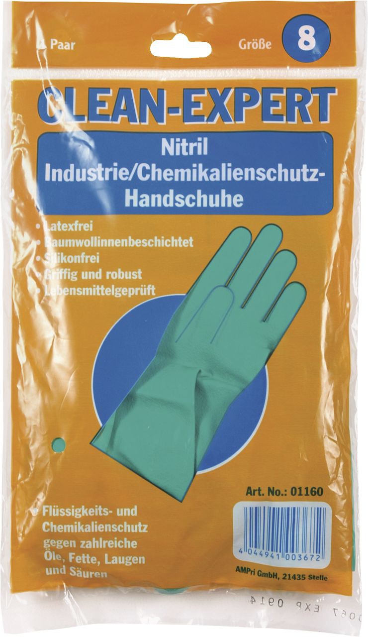 CLEAN-EXPERT NITRIL Industrie- Chemikalienschutz- Handschuhe