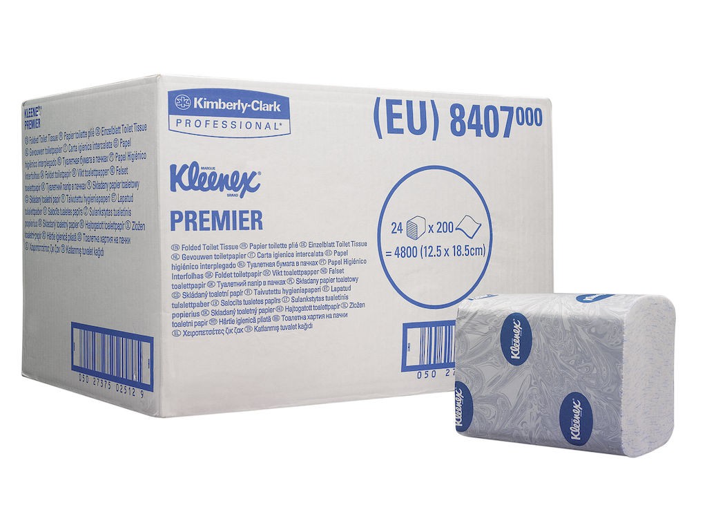 KLEENEX® Premier Einzelblatt Toilet Tissue