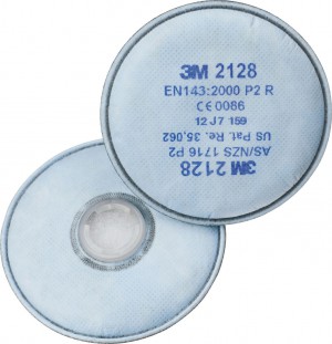 3M™ 2128 Partikelfilter P2R + Aktivkohle