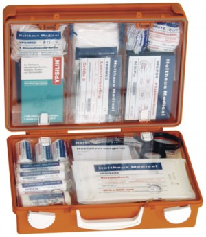 Erste-Hilfe-Koffer SAN, orange